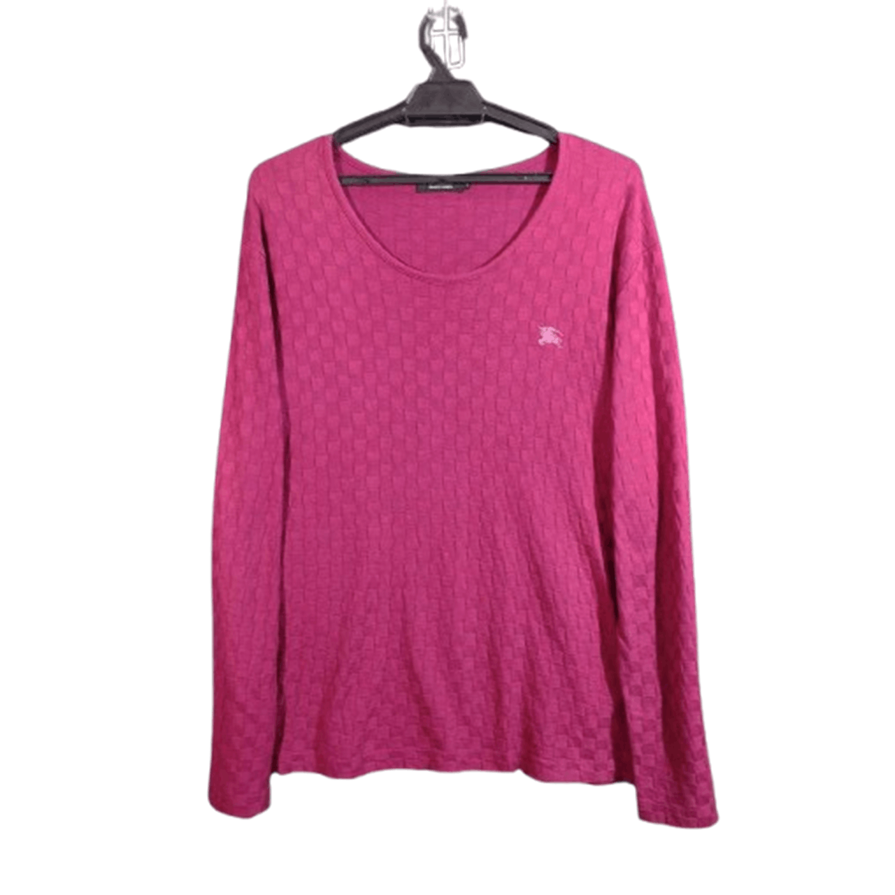 Burberry Burberry Black Label Textured Knit Long Sleeve Size L / US 10 / IT 46 - 2 Thumbnail