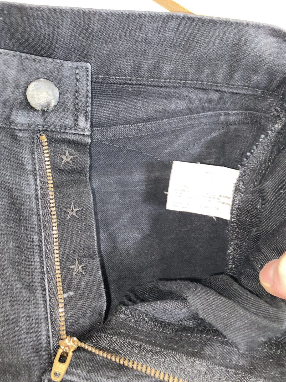 Takahiromiyashita The Soloist. Takahiromiyashita The Soloist Flared Black Denim (2017) Size US 28 / EU 44 - 4 Thumbnail