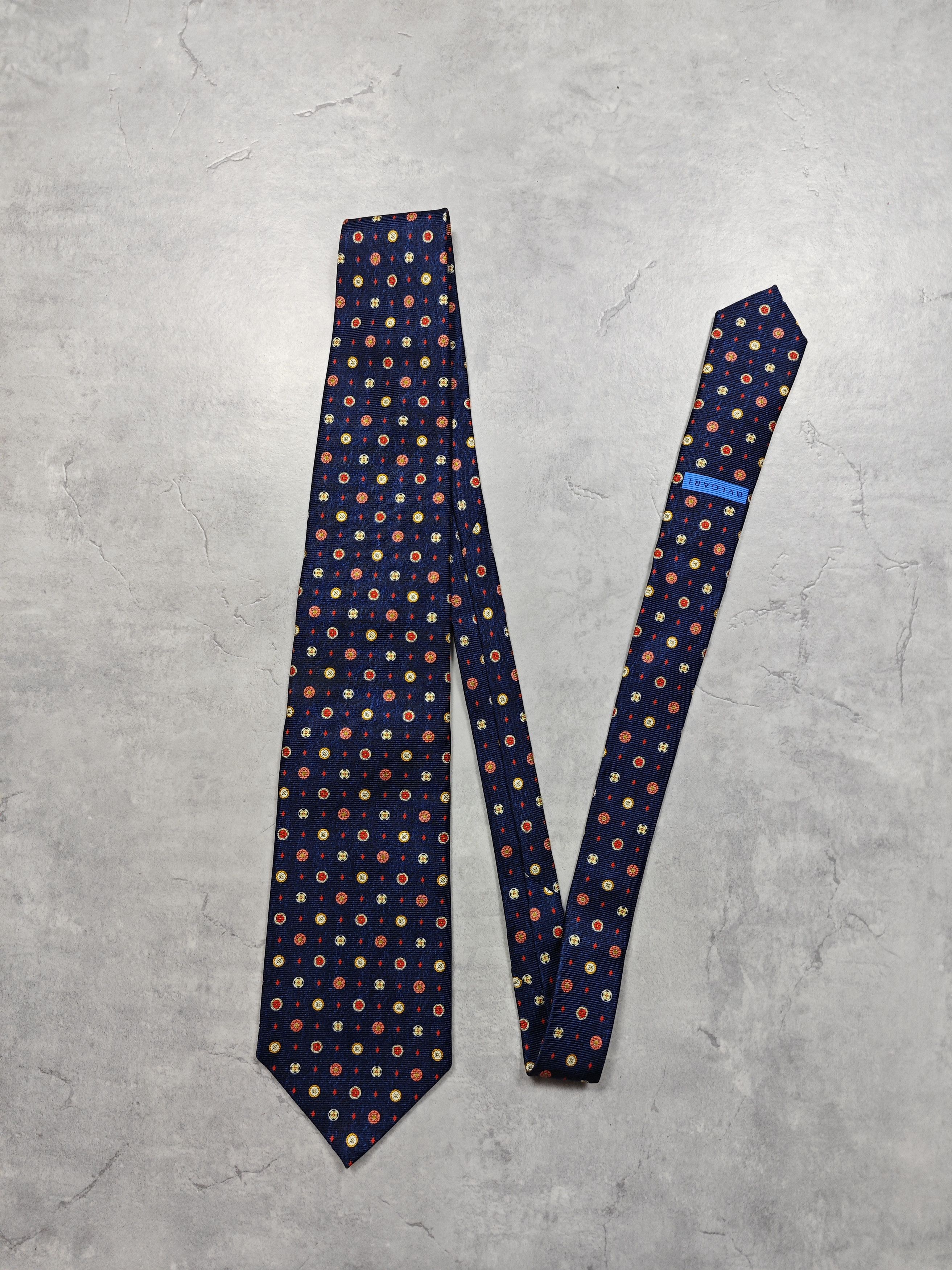 Bvlgari Bvlgari Silk Tie Size ONE SIZE - 1 Thumbnail