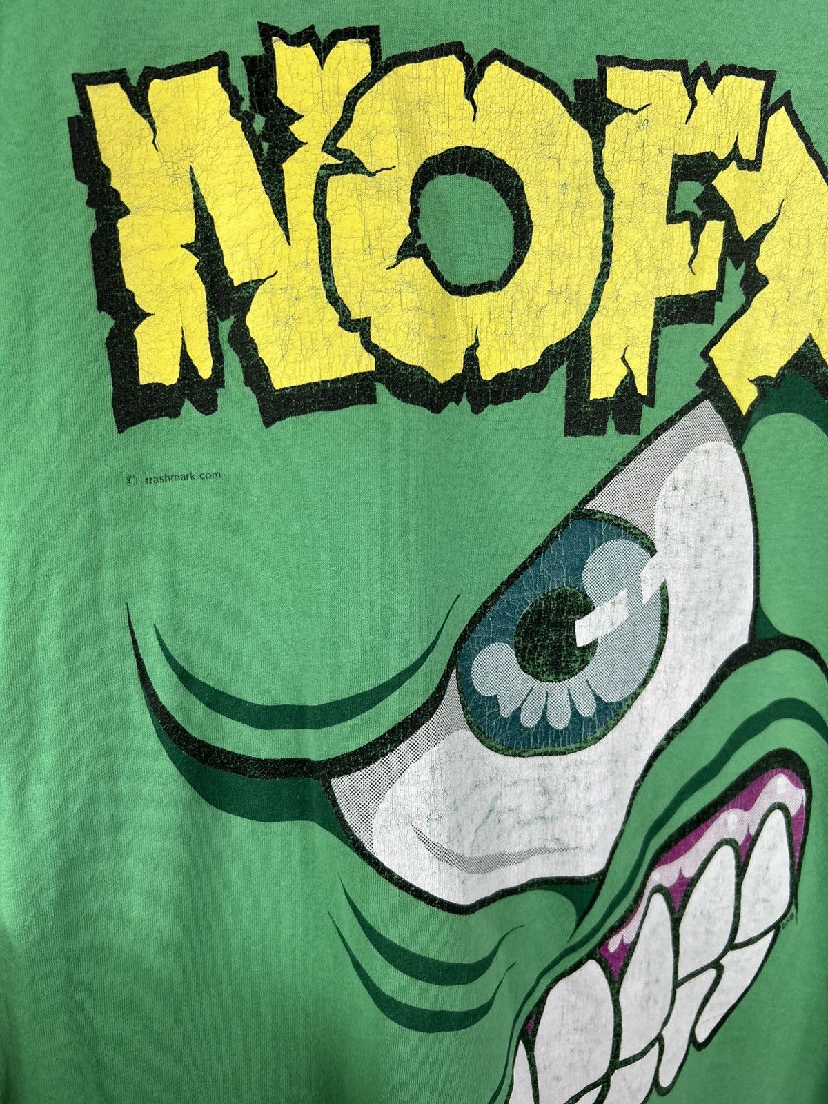 Band Tees Rare Vintage 90s NOFX Mons-Tour Distressed T-Shirt Size M Size US M / EU 48-50 / 2 - 8 Thumbnail