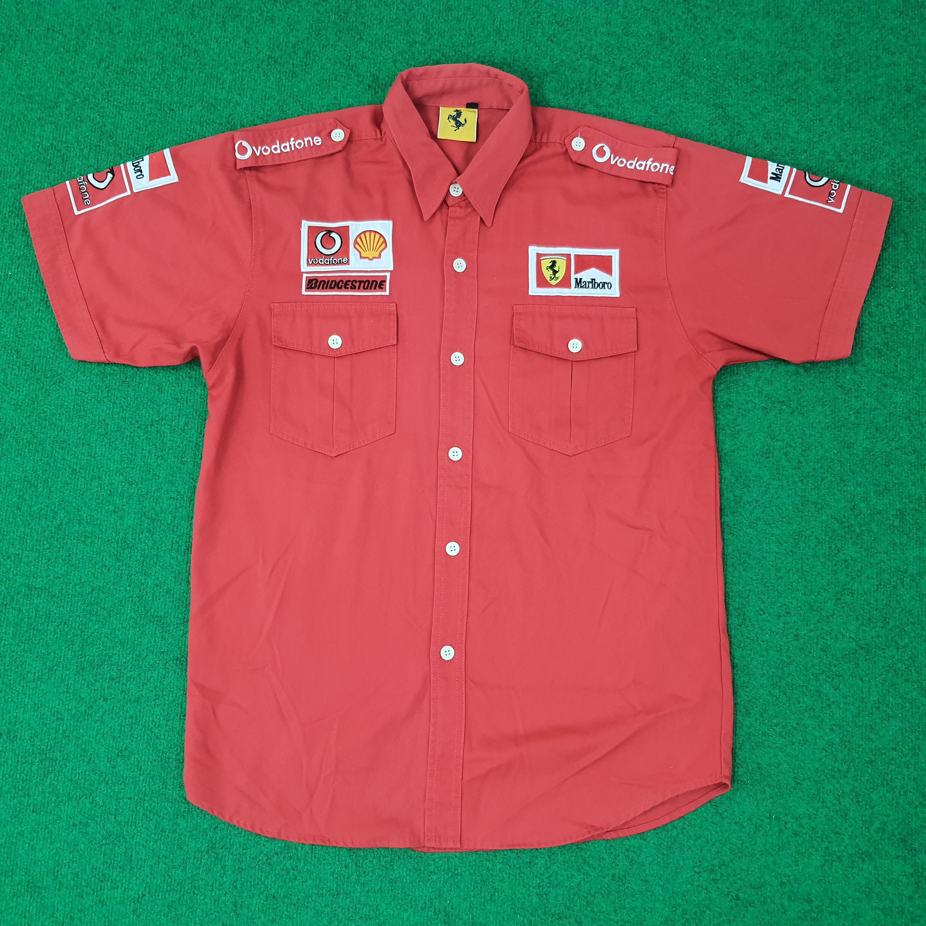 Ferrari Vintage FERRARI Racing Motorsports Workshirt C249N61 Size US M / EU 48-50 / 2 - 1 Thumbnail