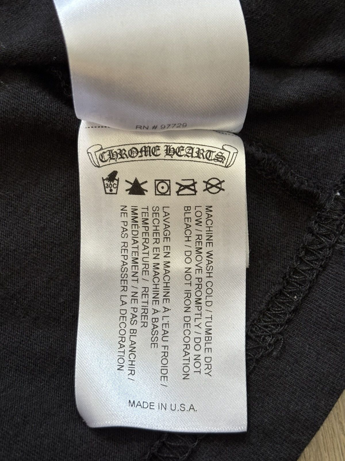 Chrome Hearts CHROME HEARTS PLUS SCRIPT LONG-SLEEVE Size US L / EU 52-54 / 3 - 4 Thumbnail