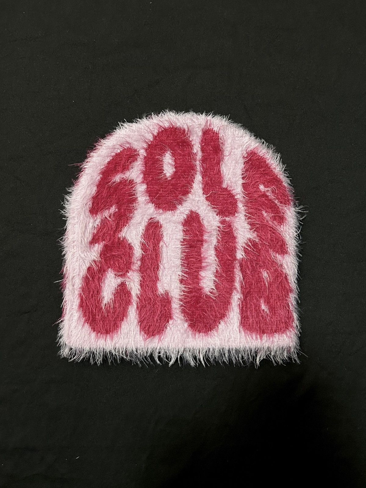 Japanese Brand Rare Sole Club Logo Mohair No Cuff Knit Beanie Hats OS Size ONE SIZE - 1 Thumbnail