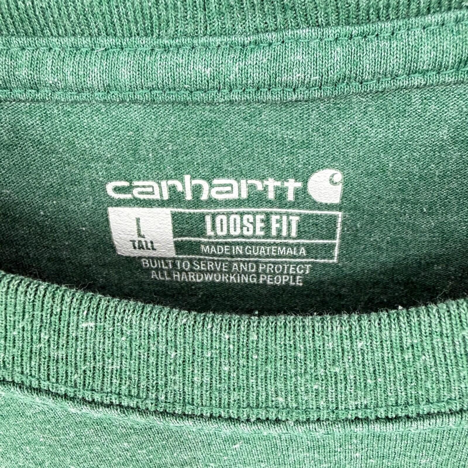 Carhartt Carhartt Pocket Green Loose Fit Heavyweight Workwear Mens L Size US L / EU 52-54 / 3 - 3 Thumbnail