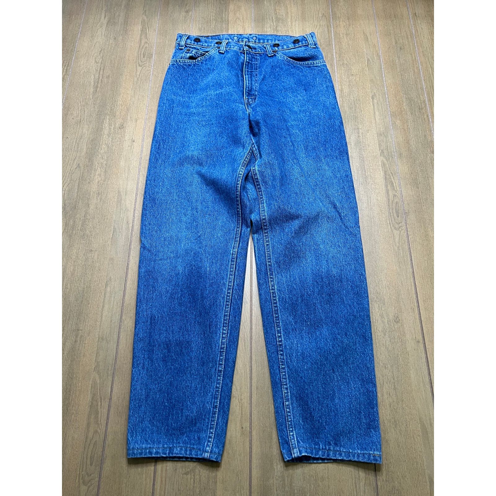 Levi's Vintage Levi’s 40552 Jeans W34 L34 USA Talon 42 Zipper 1980s Size US 34 / EU 50 - 1 Thumbnail