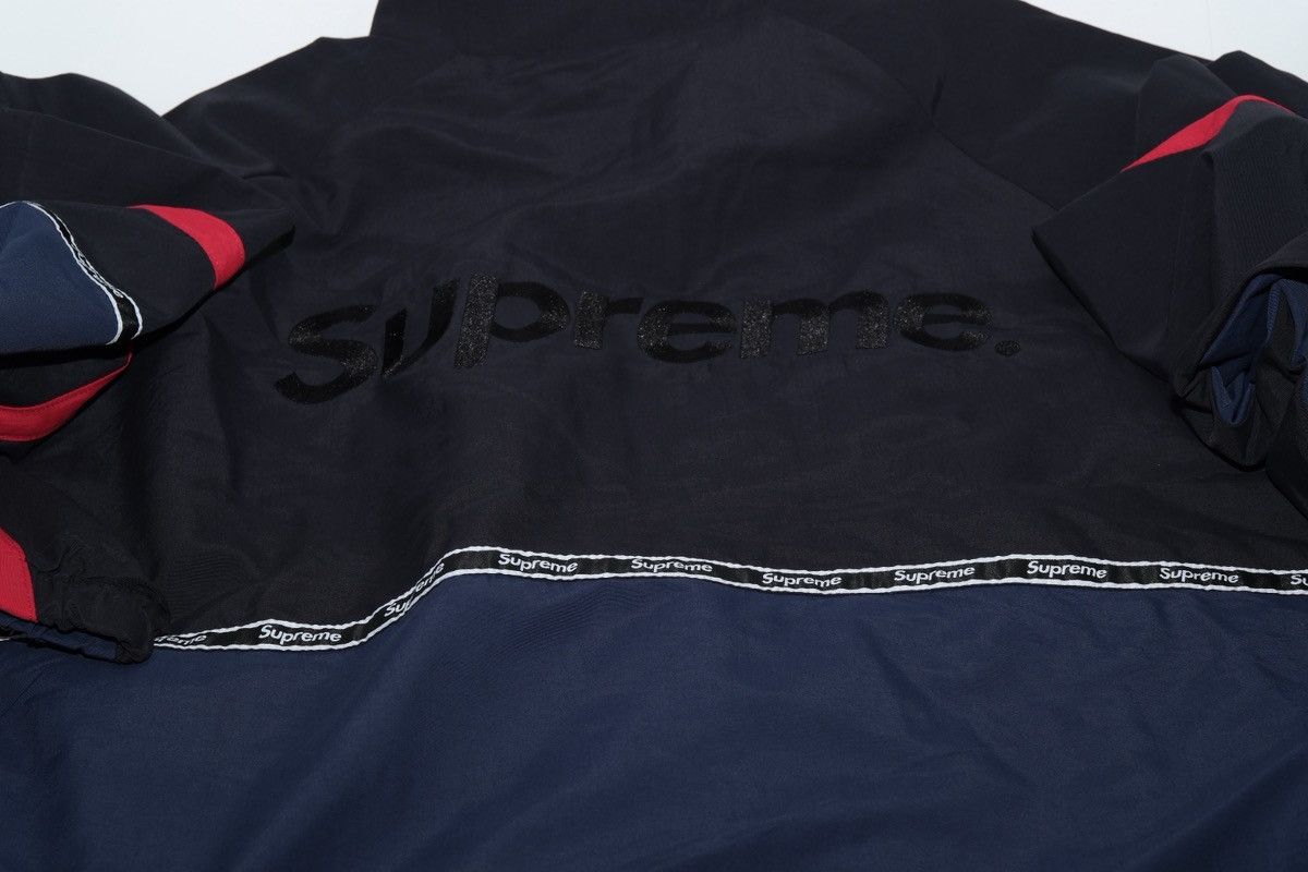 Supreme SUPREME LOGO TAPING TRACK PANT (NAVY) (M) SS26 Size US M / EU 48-50 / 2 - 1 Thumbnail