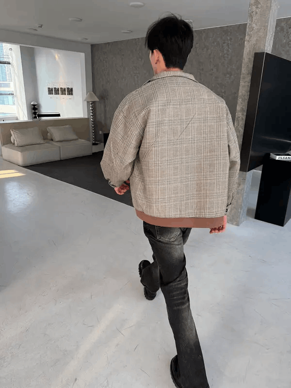 Vintage Himejima x Fumie Plaid Work Fulll Zip Jacket Size US M / EU 48-50 / 2 - 5 Thumbnail