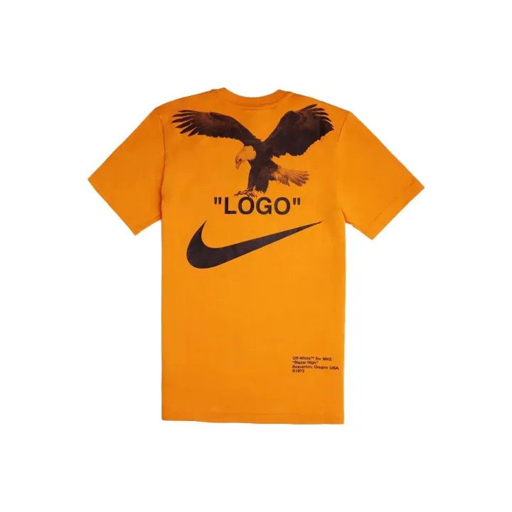 Off-White OFF-WHITE x Nike Graphic Eagle Print Tee 0079 Size US L / EU 52-54 / 3 - 1 Thumbnail