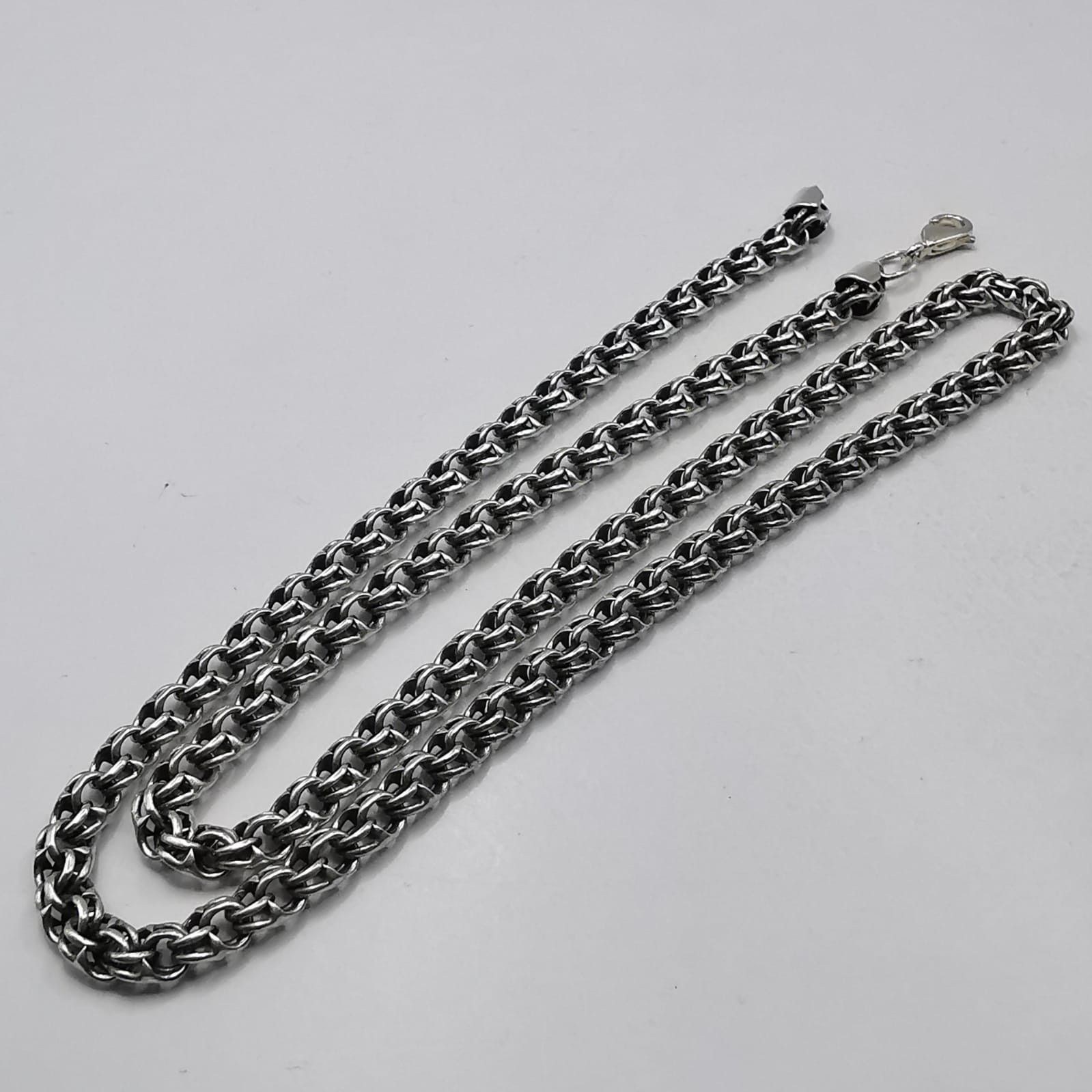 Vintage Vintage Jewelry Chain, 925 Sterling Silver, Signed 32,04g Size ONE SIZE - 2 Thumbnail
