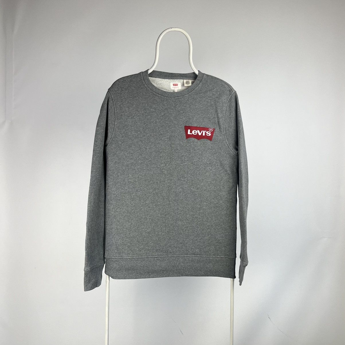 Levi's Levis sweatshirt embroidered logo size Small Size US S / EU 44-46 / 1 - 1 Thumbnail