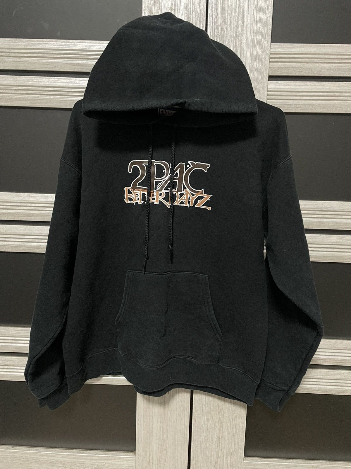 Band Tees × Rap Tees × Vintage Vintage 2002 Tupac Better Dayz Album Promo Hoodie Hip Hop Size US S / EU 44-46 / 1 - 3 Thumbnail