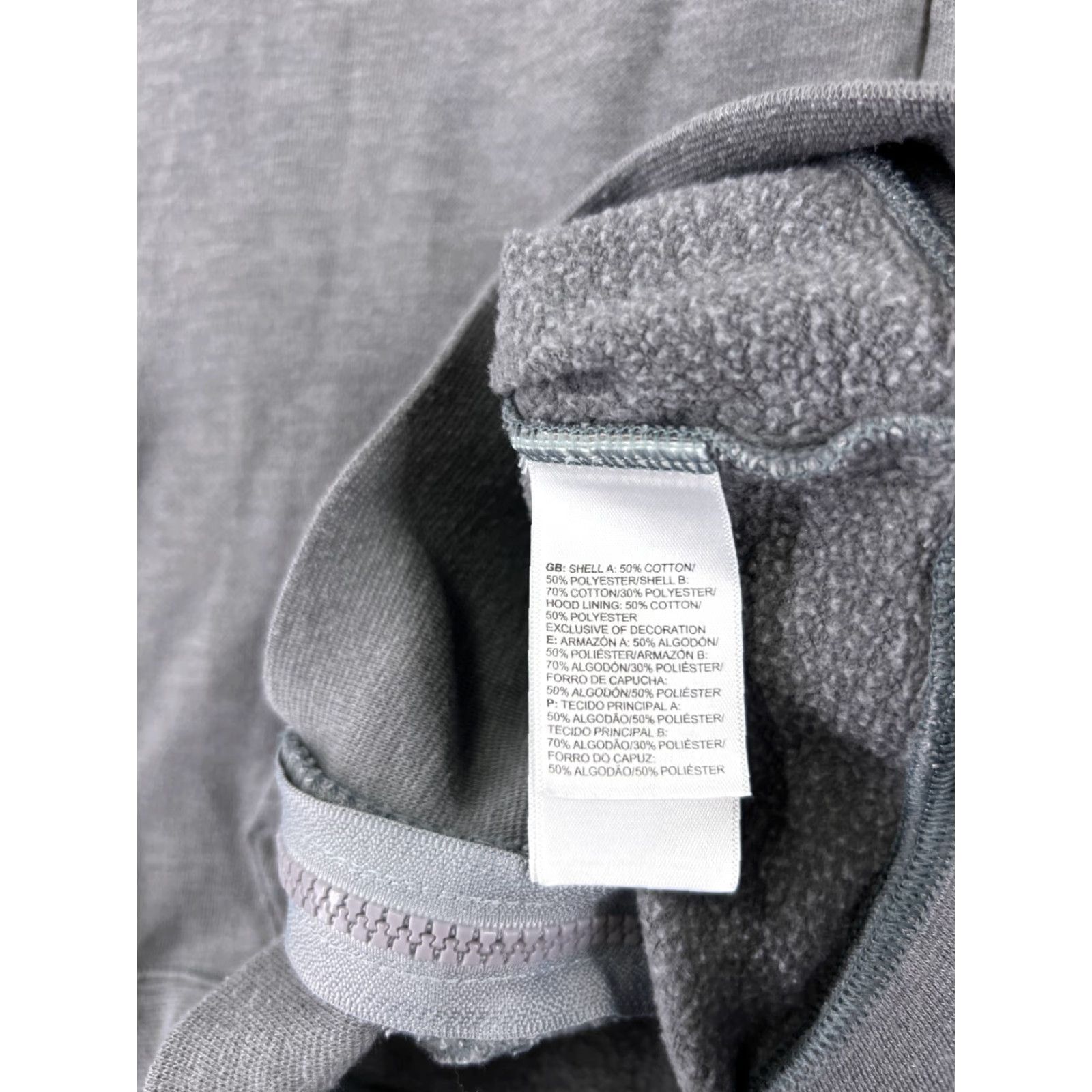 The North Face VINTAGE The North Face Hoodie Shirt Womens Small Gray Black Full Zip Pockets Cotton Nike Size S / US 4 / IT 40 - 4 Thumbnail