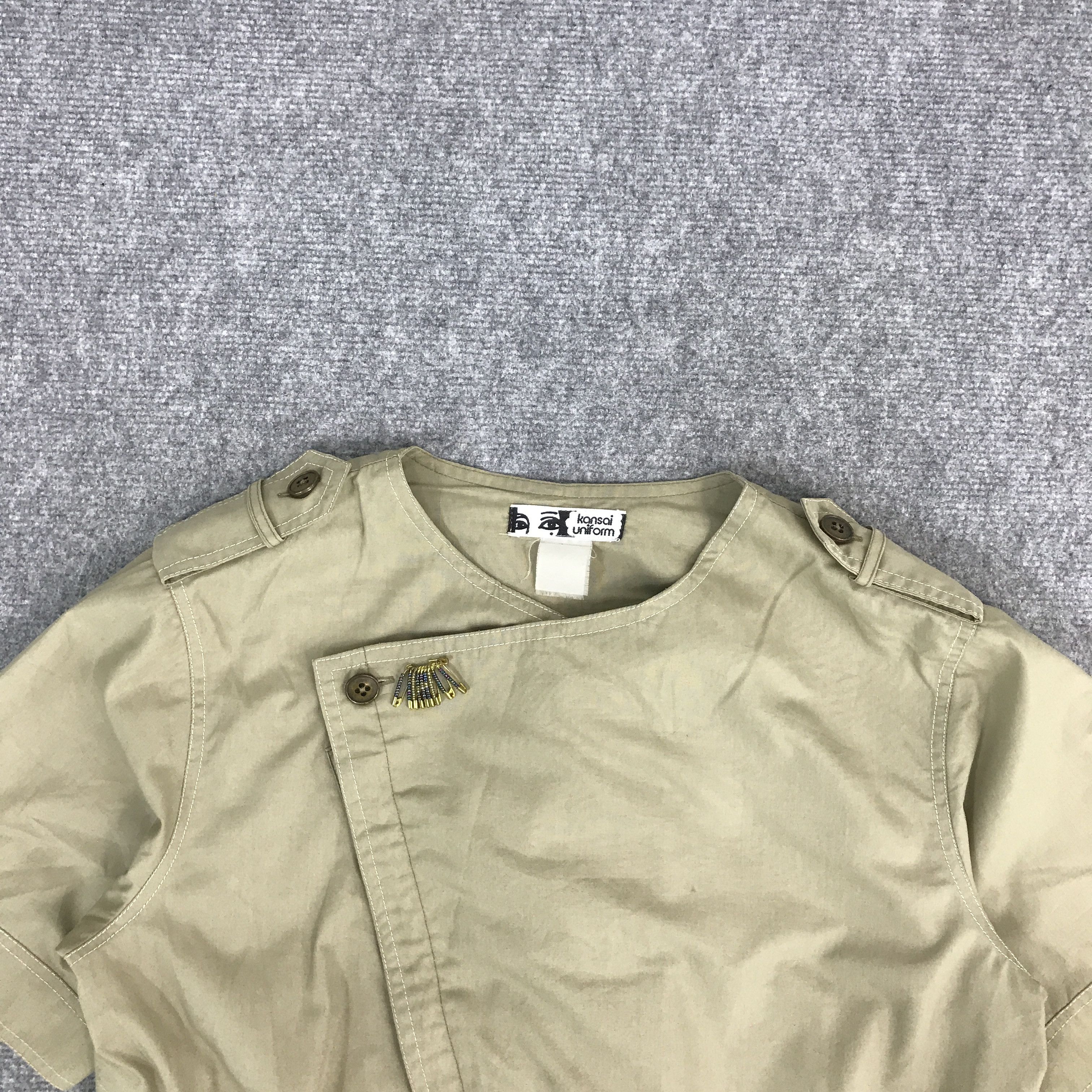 Japanese Brand × Kansai Yamamoto KANSAI YAMAMOTO DESIGN JAPAN SHORT SLEEVE JACKET Size US M / EU 48-50 / 2 - 3 Thumbnail