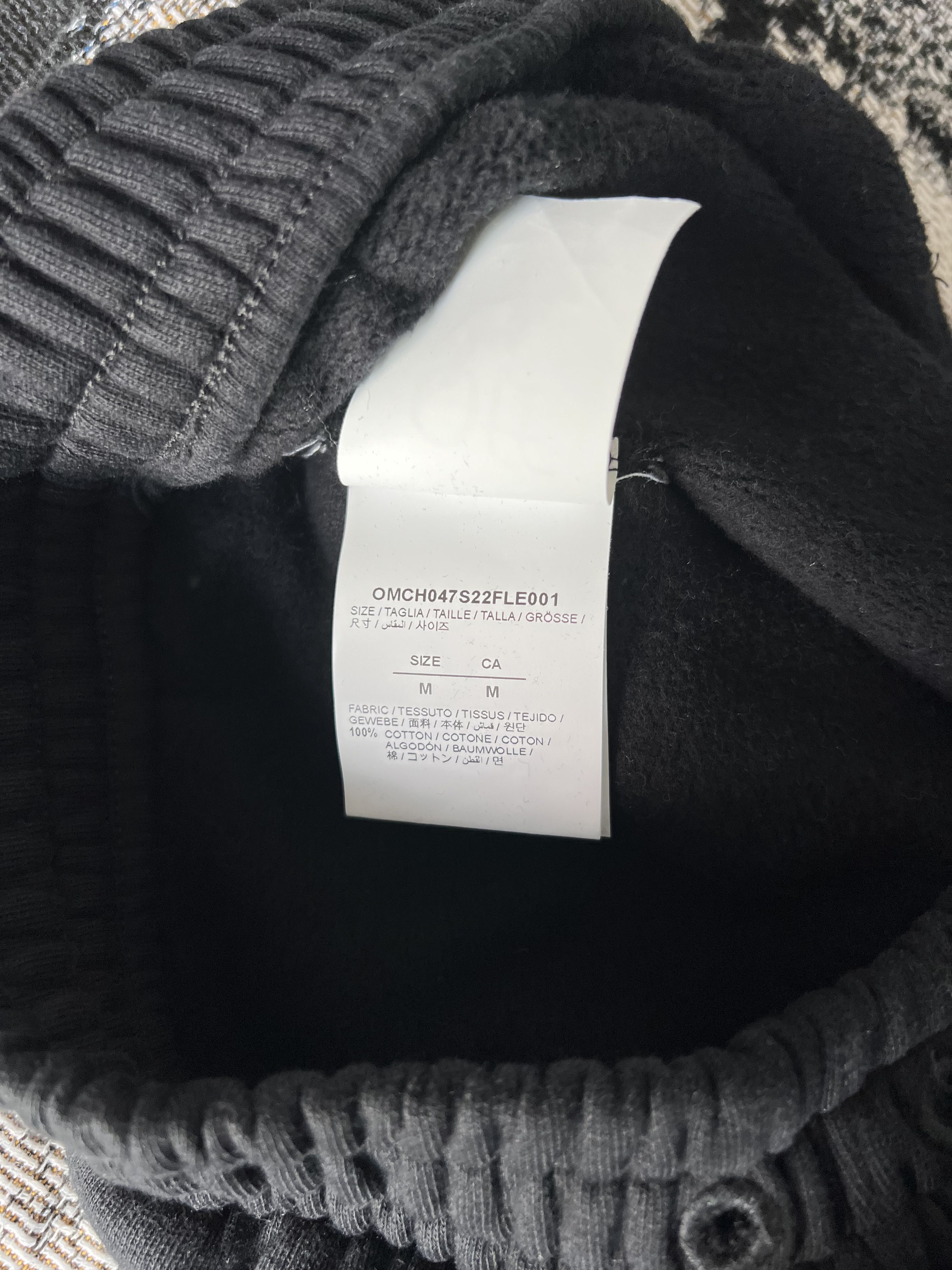 Off-White Off White Blue 90s Liquid Double Sweatpants in Black Size US 32 / EU 48 - 12 Thumbnail