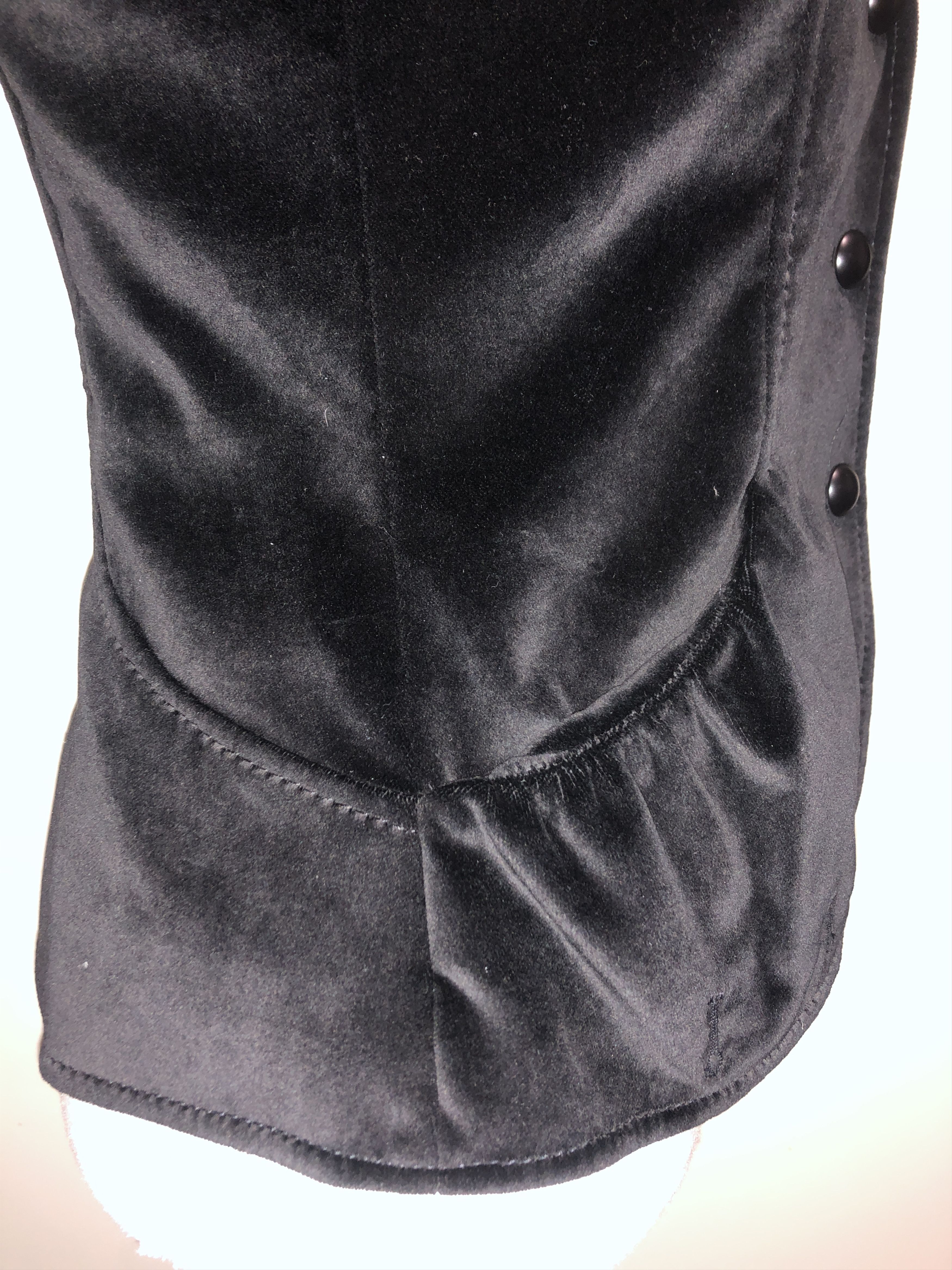 Alexander McQueen Black Velvet Embellished Jacket Size M / US 6-8 / IT 42-44 - 19 Thumbnail