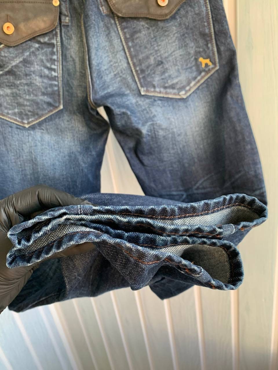 Japanese Brand × Vintage One True Saxon Cotton Pockets Tapered Denim Selvedge Jeans Size US 30 / EU 46 - 18 Thumbnail