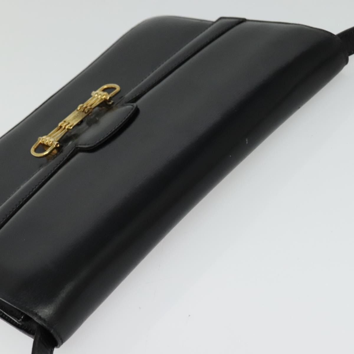 Celine CELINE Shoulder Bag Leather Black Gold Size ONE SIZE - 6 Thumbnail