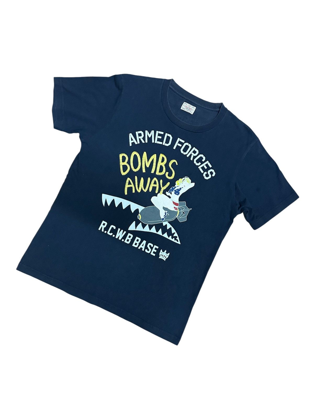 Japanese Brand Rodeo Crowns Armed Forces T-Shirt Size US M / EU 48-50 / 2 - 7 Thumbnail