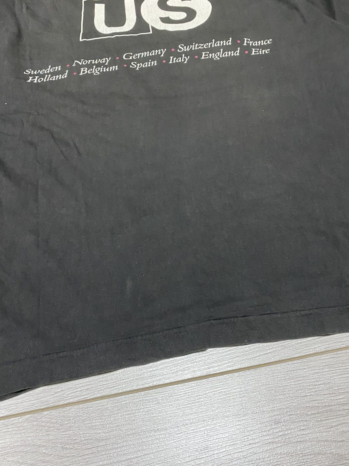 Band Tees Vintage Peter Gabriel Tour T-shirt Music 90s US Album Rare Size US XL / EU 56 / 4 - 6 Thumbnail