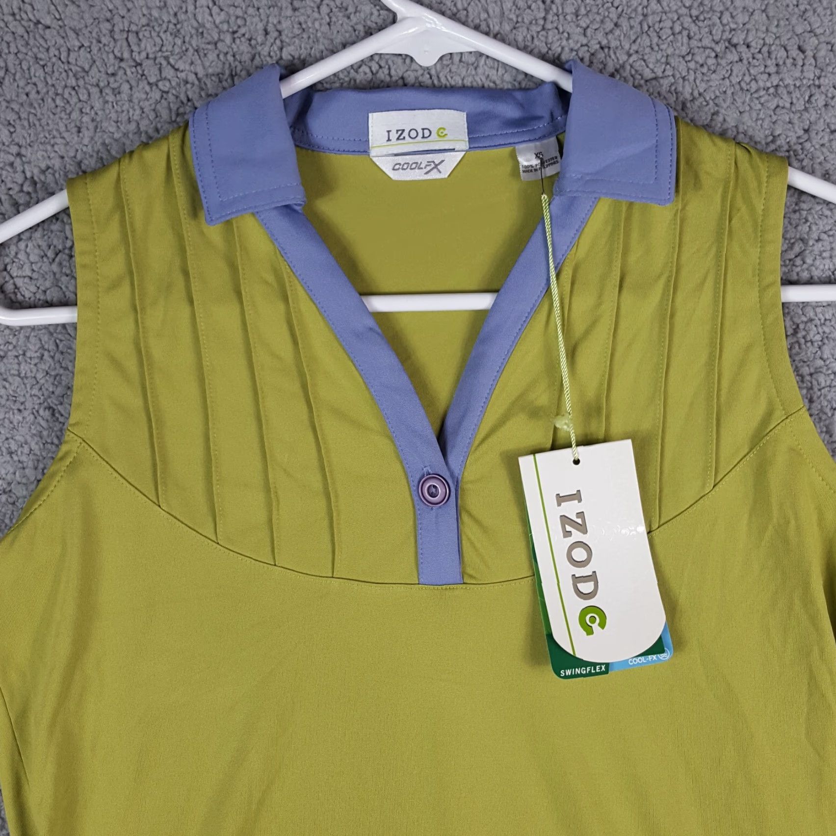 Izod IZOD Lightweight Athletic Sports Tank Top Women's Size XS Pullover Gym Shirt Size XS / US 0-2 / IT 36-38 - 2 Thumbnail