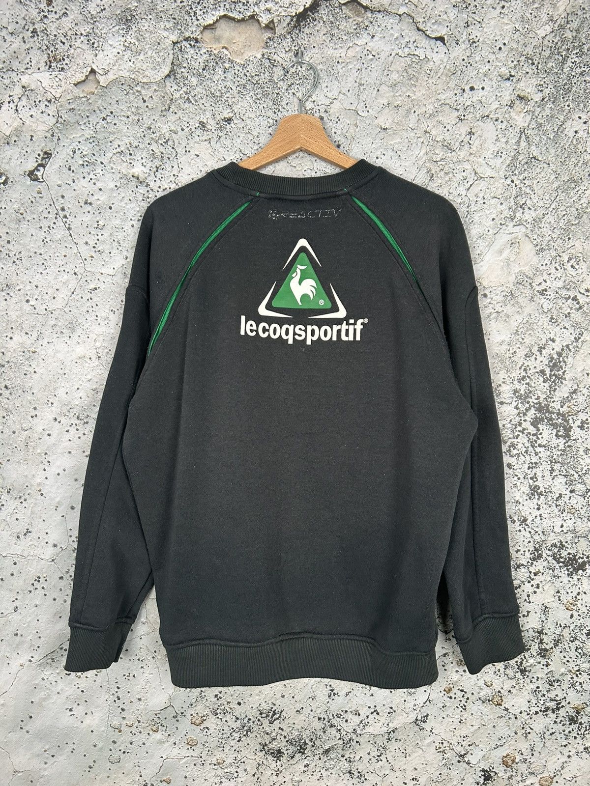 Le Coq Sportif Vintage Le Coq Sportif Hibernian Edinburgh Football Soccer Size US M / EU 48-50 / 2 - 4 Thumbnail