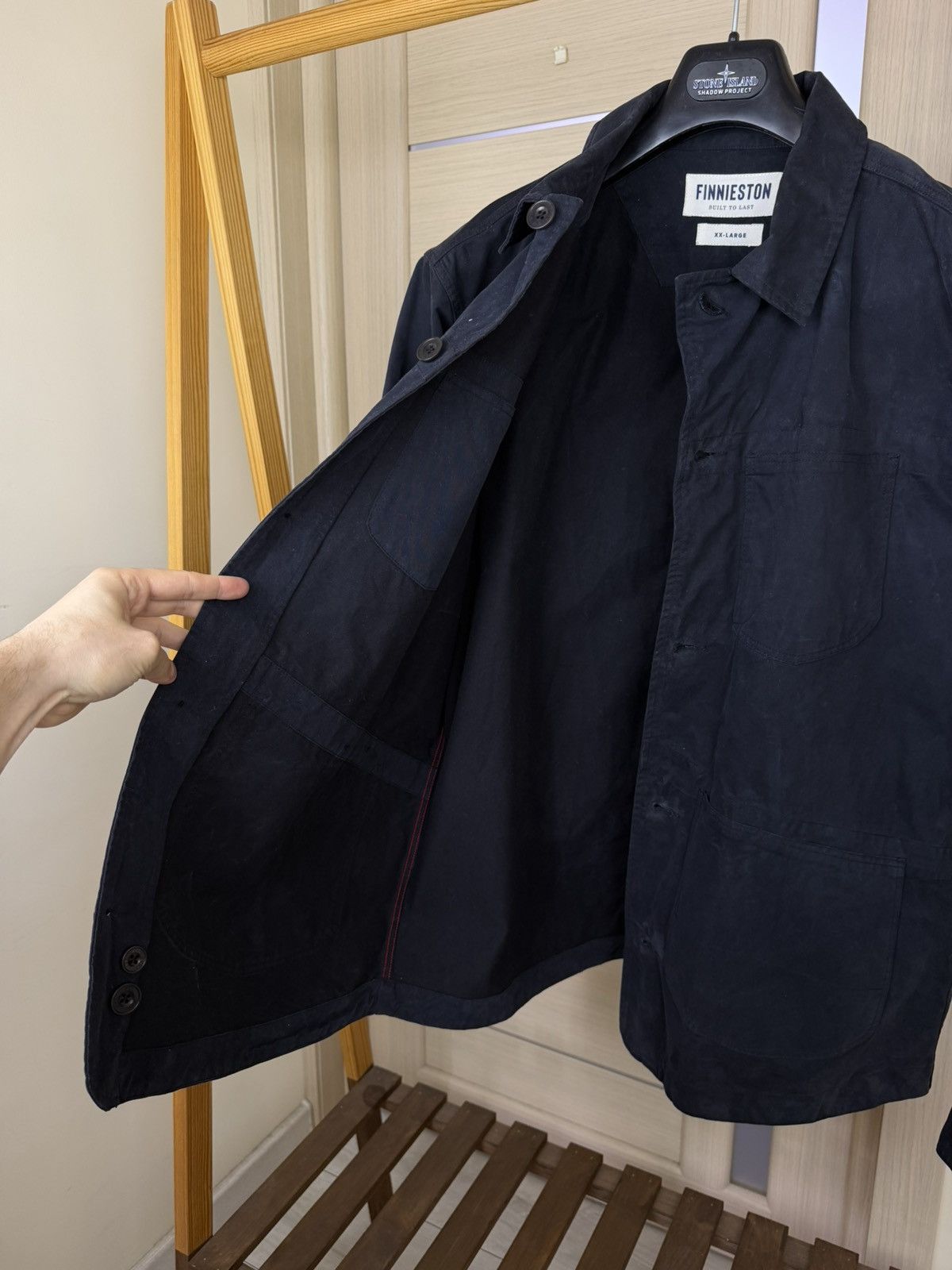 Other Finnieston built to last yardley washed denim work jacket Size US XXL / EU 58 / 5 - 19 Thumbnail