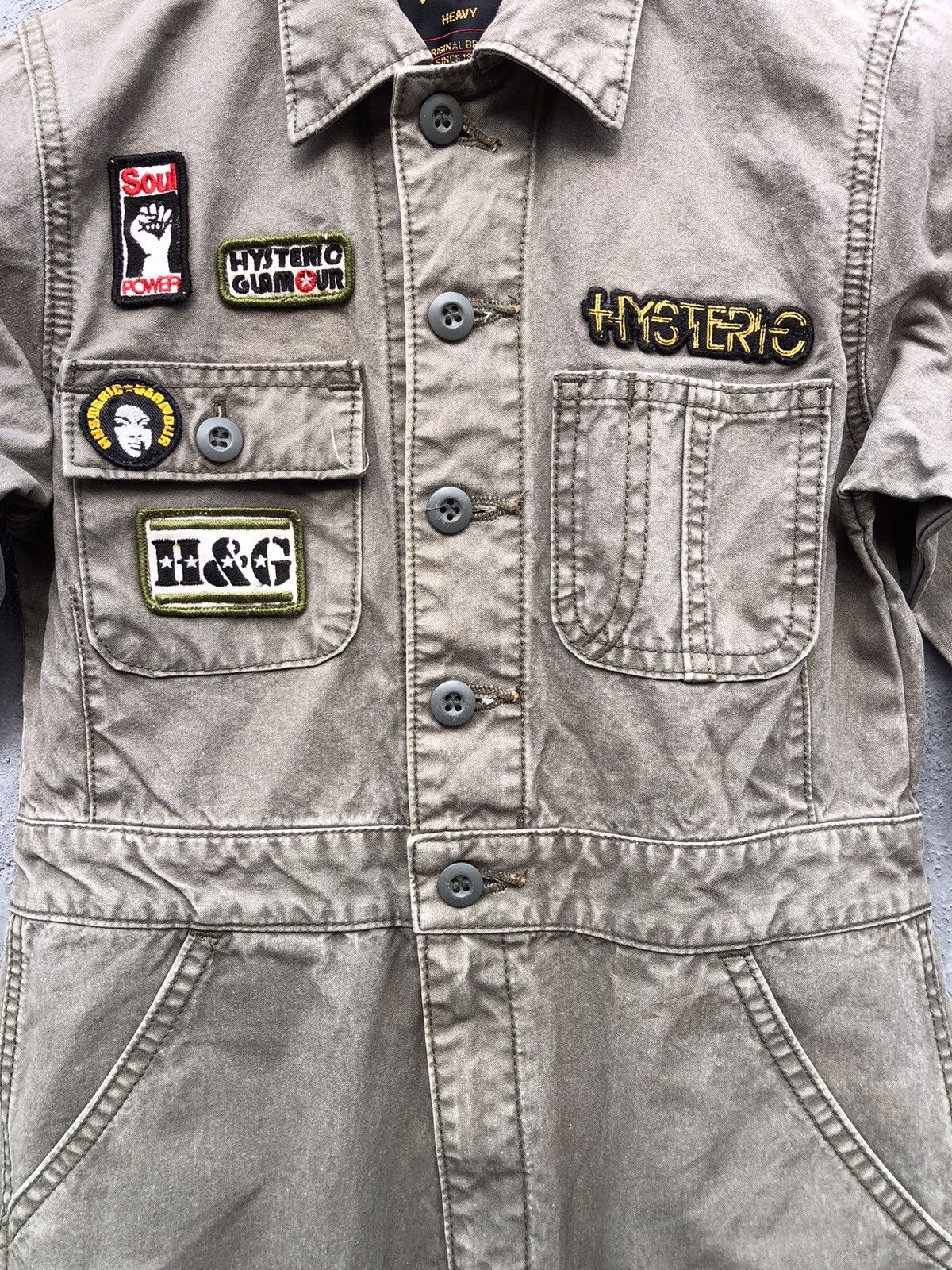 Hysteric Glamour Hysteric Glamour Patches Coverall Size US 26 / EU 42 - 7 Thumbnail