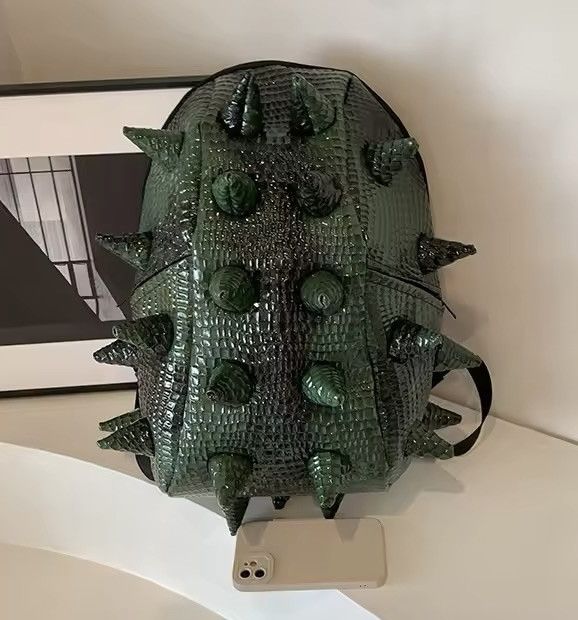 Japanese Brand × Vintage Hedgehog Shape PU Backpacks Size ONE SIZE - 5 Thumbnail