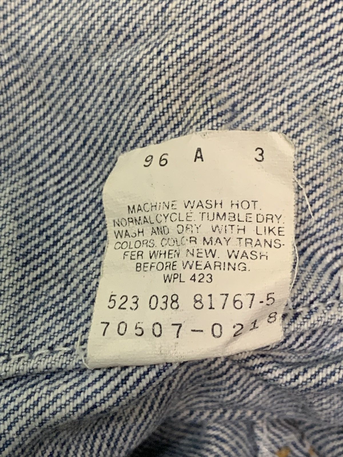 Levi's Vintage Clothing Rare Design Vintage Levi’s Trucker Jackets Size US L / EU 52-54 / 3 - 6 Thumbnail