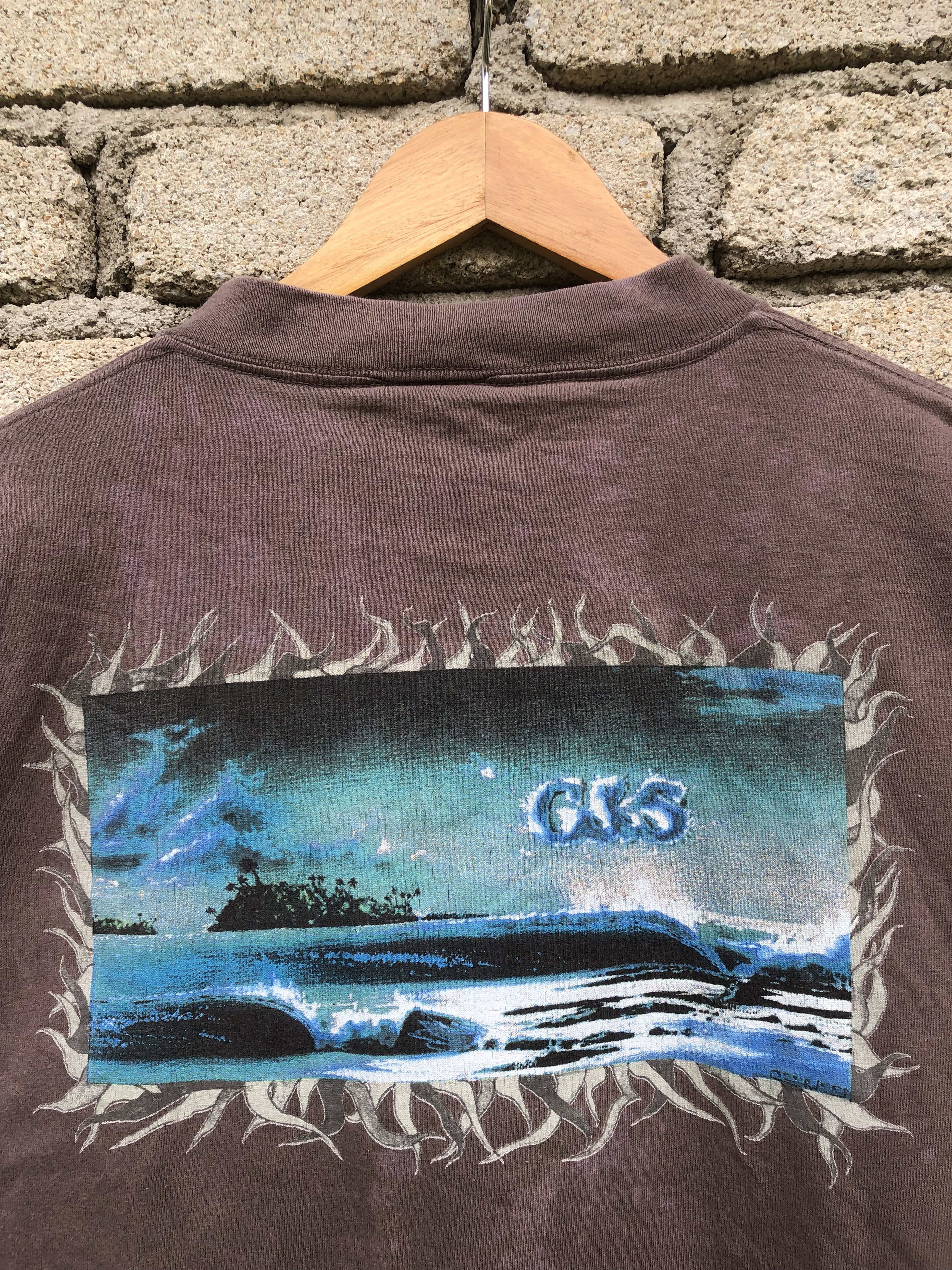 Vintage Vintage Sunfaded Y2K Gordon & Smith Surfboads Tee Size US L / EU 52-54 / 3 - 2 Thumbnail