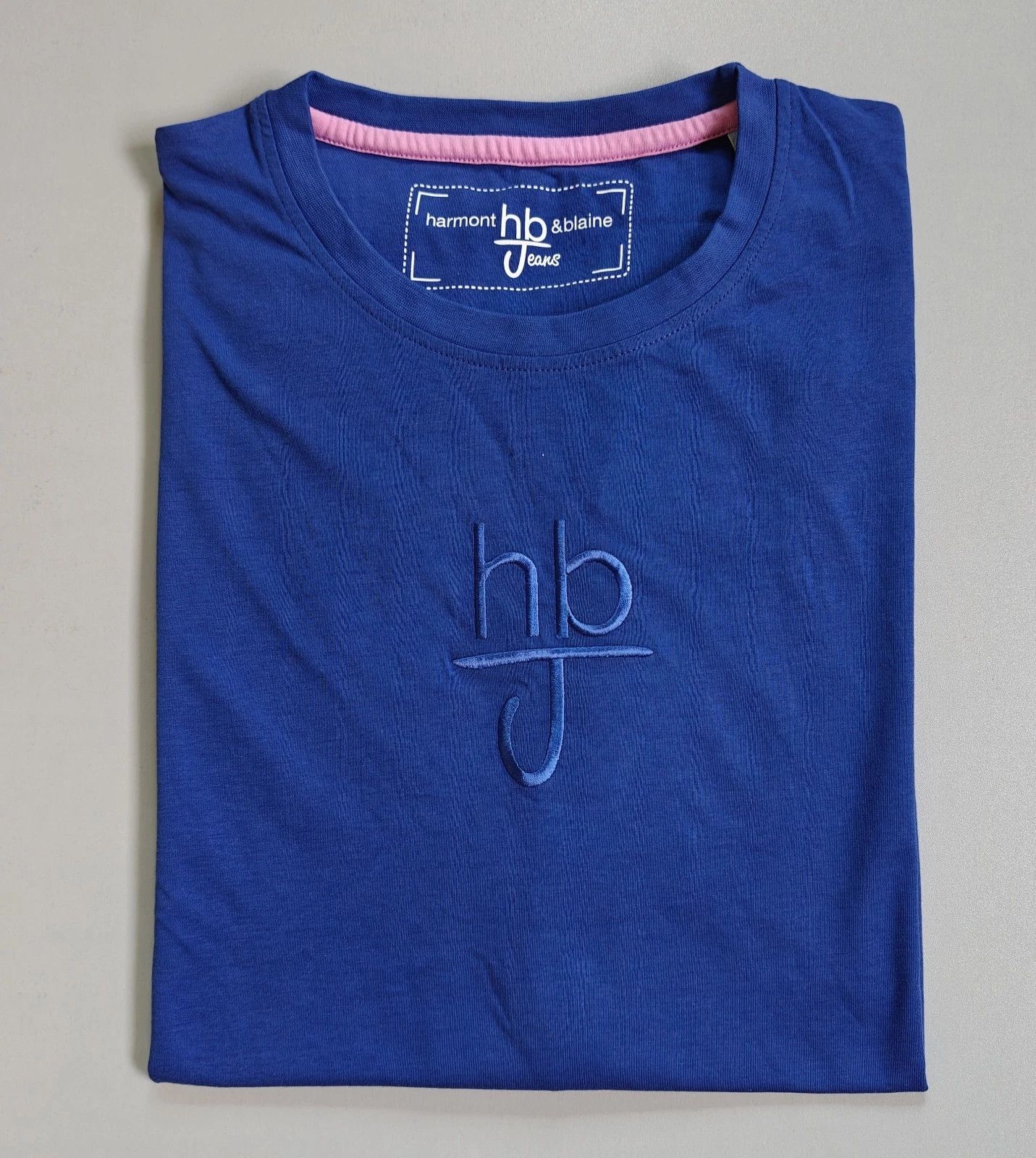 Harmont & Blaine Harmont & Blaine Jeans (HBJ) Crew Neck T-shirt ASM/2071 Size US XXL / EU 58 / 5 - 1 Thumbnail