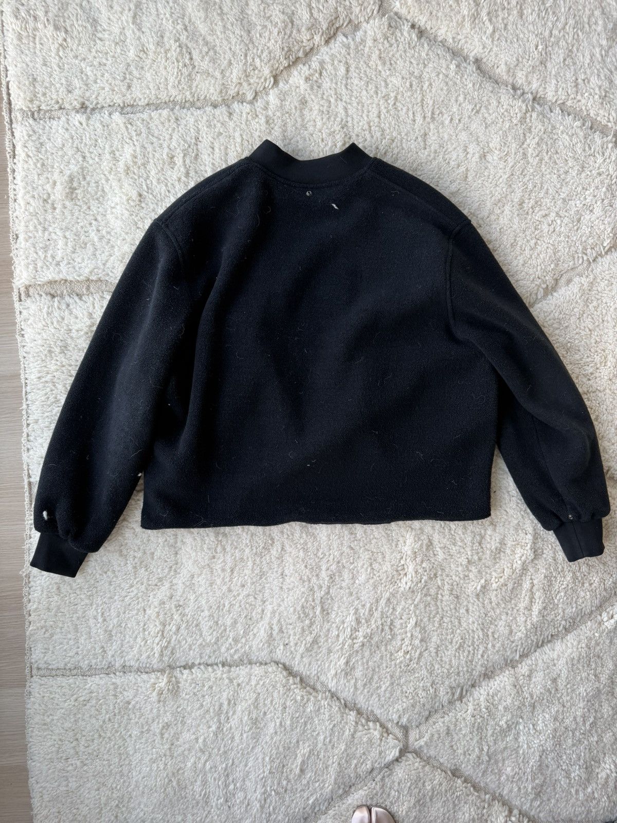 4SDESIGNS 4SDESIGN Reversible Cropper Bomber Jacket Size US L / EU 52-54 / 3 - 8 Thumbnail