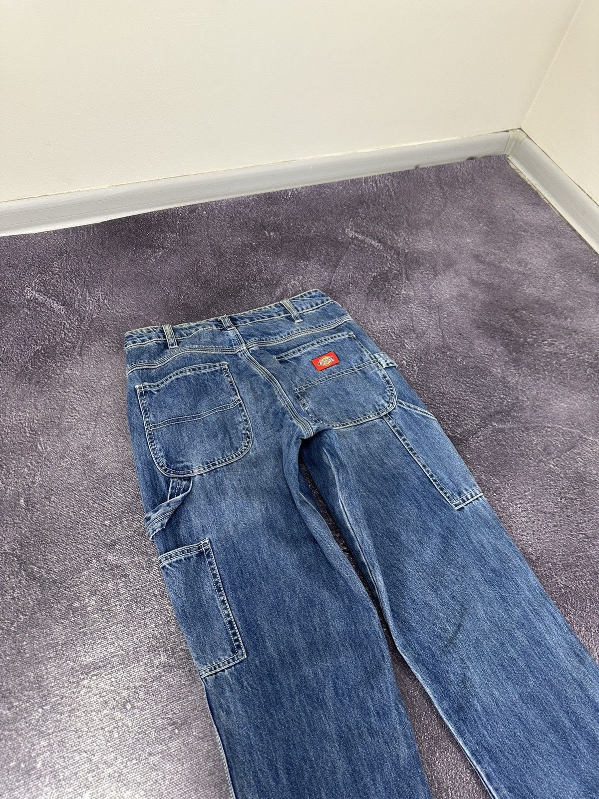 Dickies Vintage Dickies Y2K Blue Work Hype Slim Jeans Size US 28 / EU 44 - 6 Thumbnail