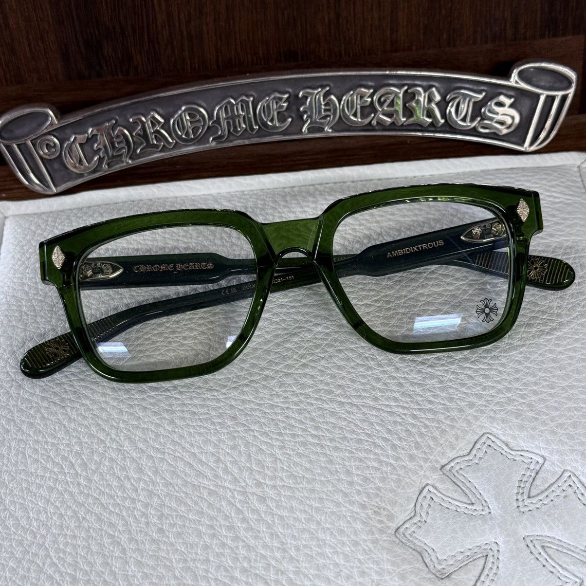 Chrome Hearts Chrome Hearts AMBIDIXTROUS Glasses Size ONE SIZE - 1 Thumbnail