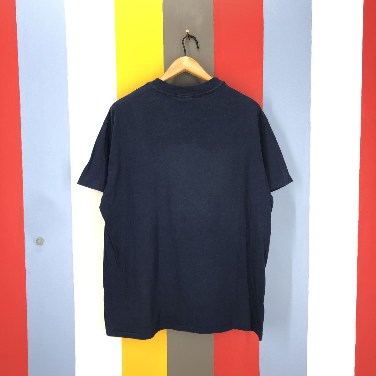 Hanes 90s Vintage 50 UNITED NATIONS Crew Neck T Shirt #1491/AZ Size US XL / EU 56 / 4 - 8 Thumbnail