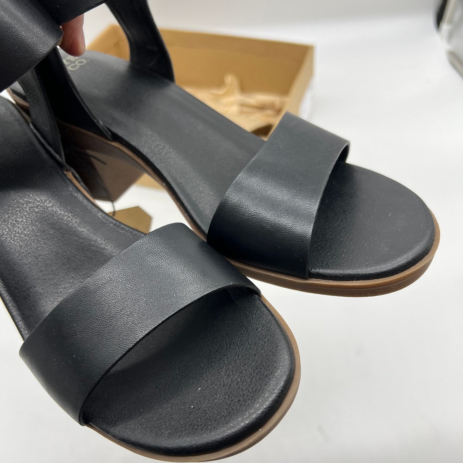 Other Frye and Co. Womens Kahlia Heeled Sandals Black Size 8M Size US 8 / IT 38 - 9 Thumbnail