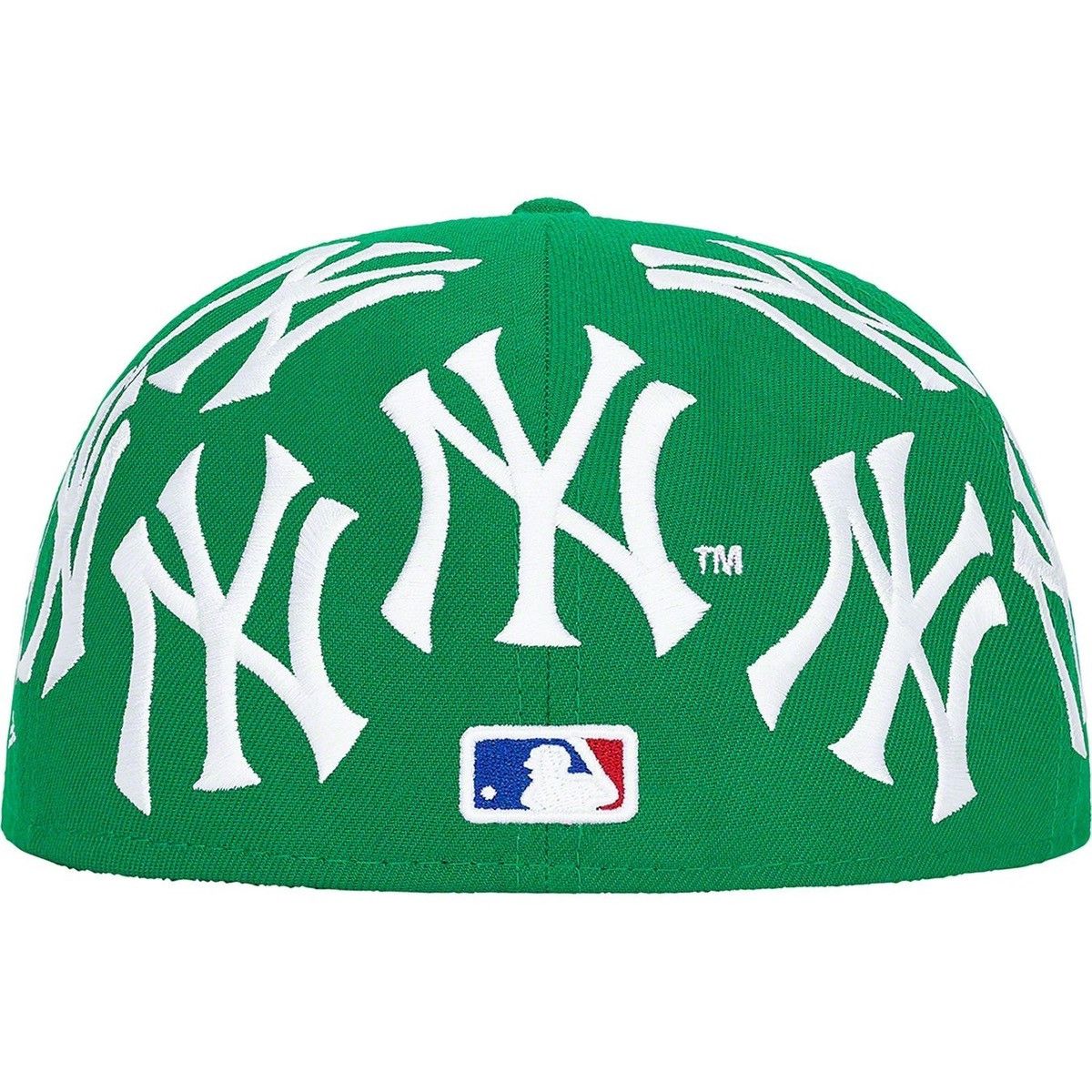 New Era × New York Yankees × Supreme Supreme New York Yankees Box Logo New Era Green 7 3/4 FW21 Size ONE SIZE - 2 Thumbnail