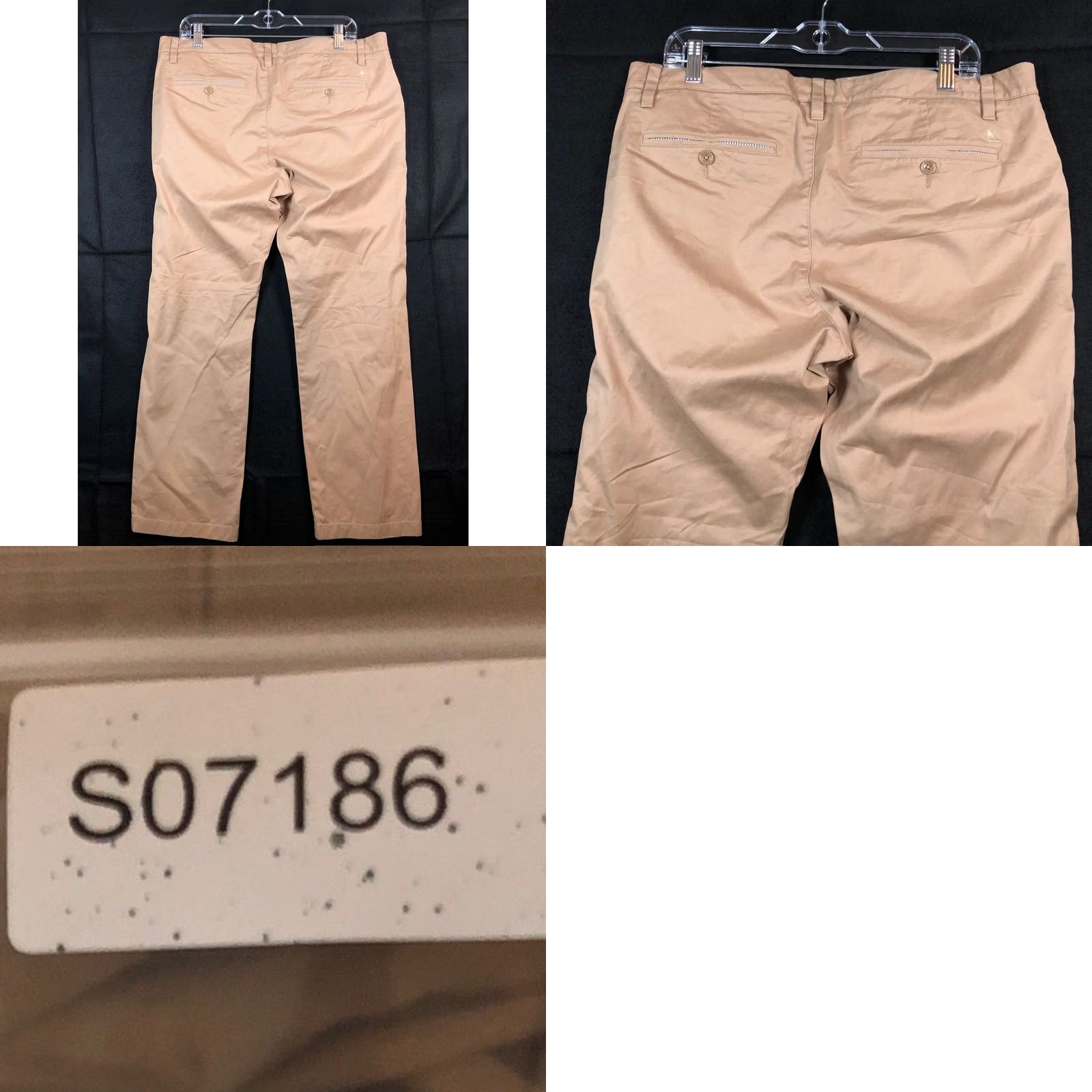 UNTUCKit UNTUCKit Mens Pants Tan Relaxed Fit Pima Cotton Blend Stretch 36x30 Chino Regular Inseam 29 Straight Front Pocket Slashes Casual Workwear Mens Size US 36 / EU 52 - 8 Thumbnail