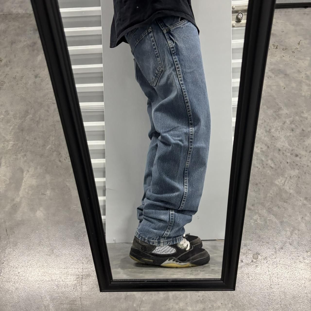 Japanese Brand × Vintage Crazy Vintage Y2K/2000s Faded Medium Wash Essential Denim Jeans! Size US 34 / EU 50 - 2 Thumbnail