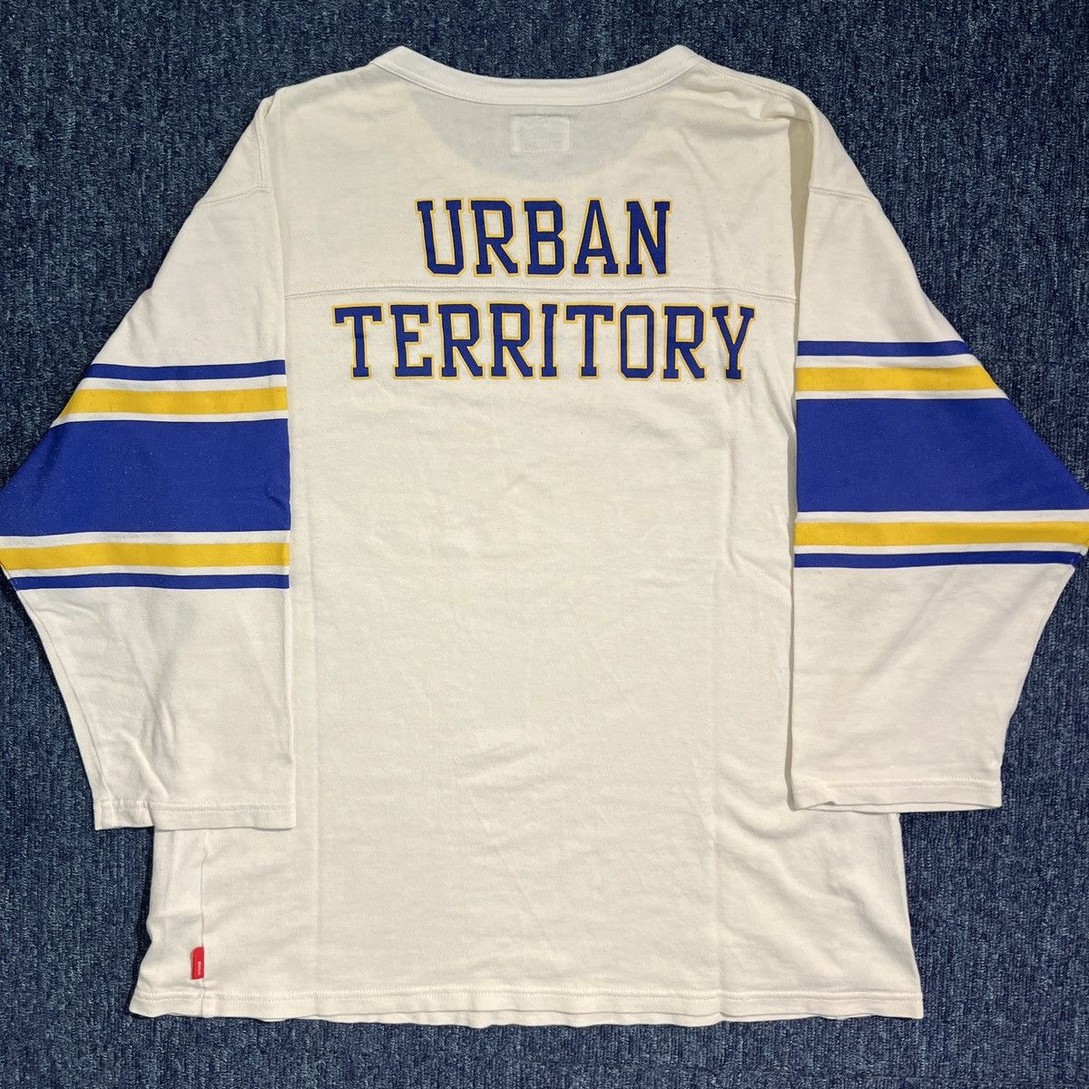 Wtaps Vintage 00s WTAPS Football Long Sleeve Tee Size US M / EU 48-50 / 2 - 2 Thumbnail