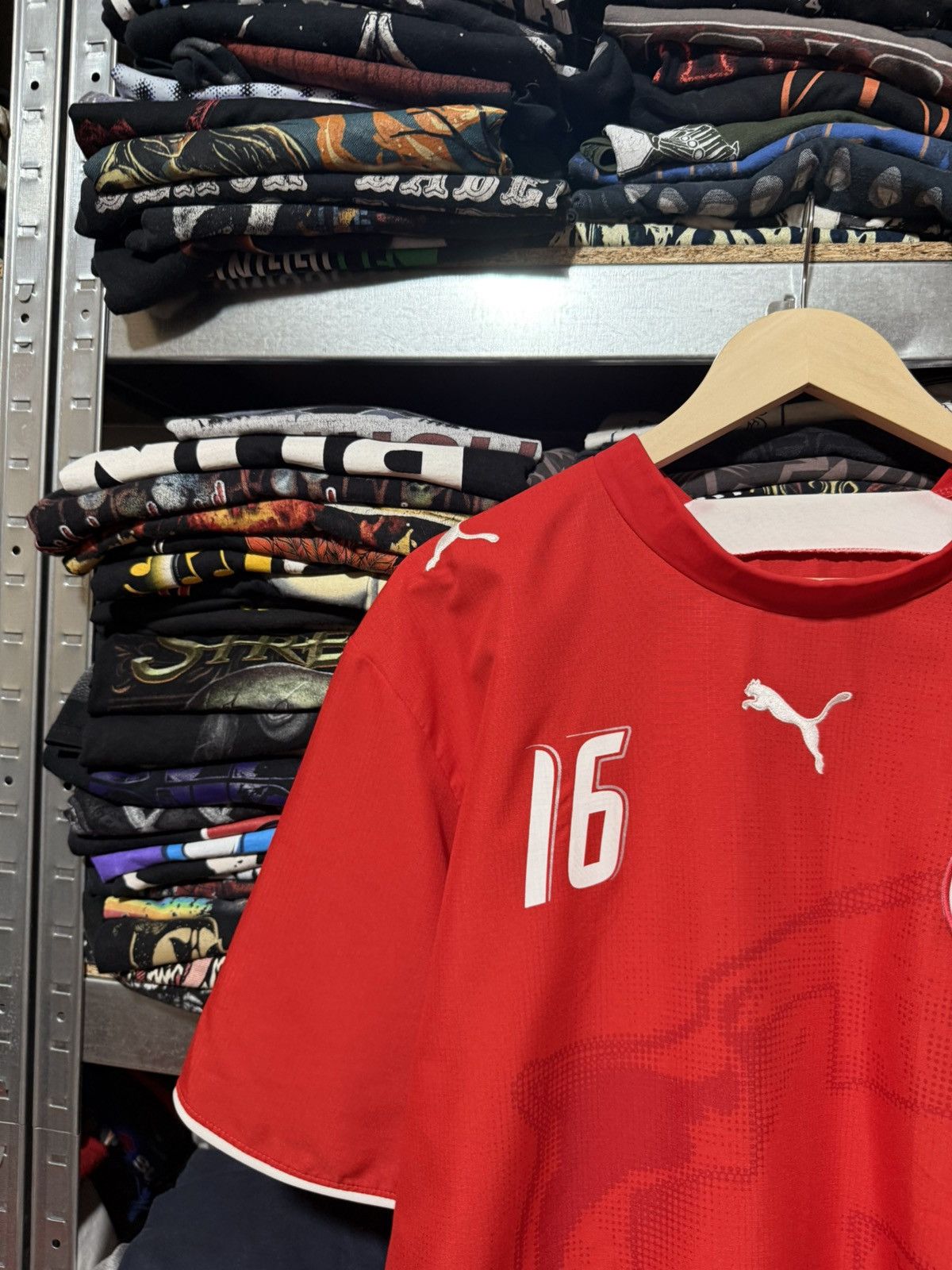 Puma Switzerland Barnetta 2006 2007 2008 Home Soccer Jersey