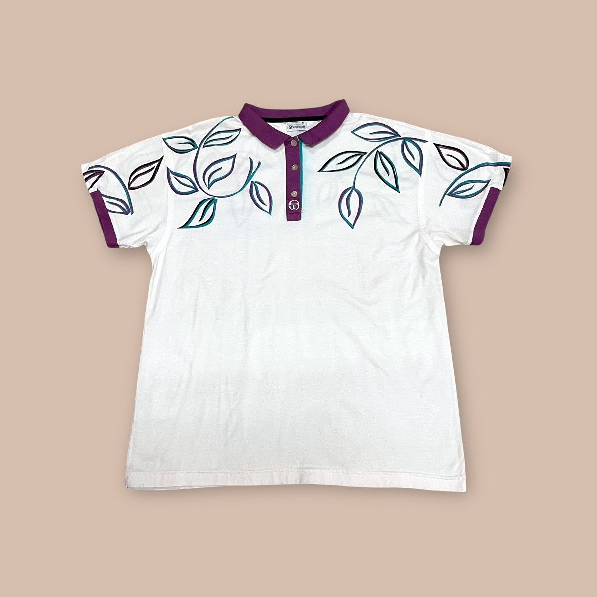Sergio Tacchini Vintage 1990s Sergio Tacchini Polo Shirt Size US M / EU 48-50 / 2 - 1 Thumbnail