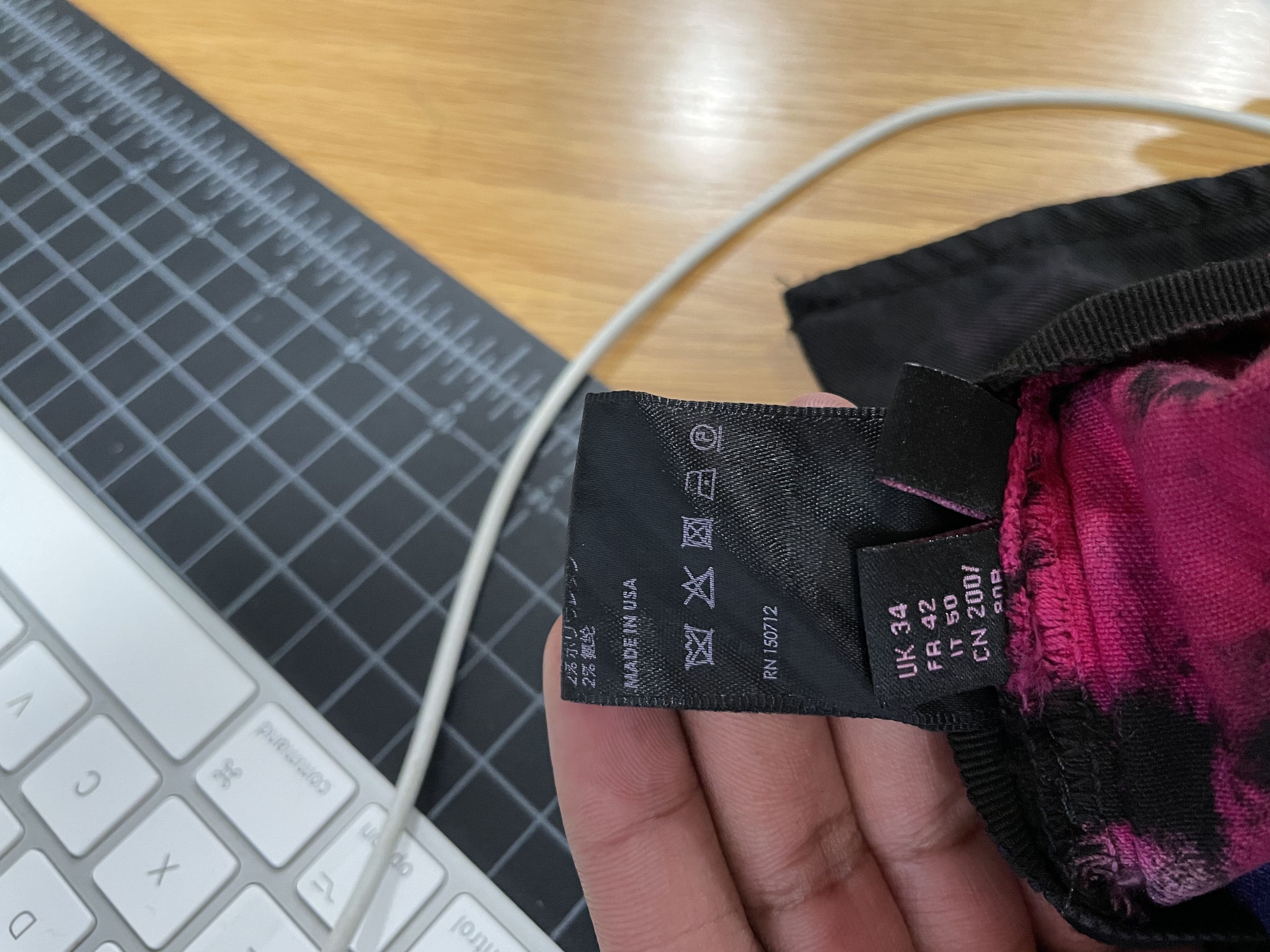 Amiri AMIRI (Tie Dye Reverse Black) Size US 34 / EU 50 - 10 Thumbnail