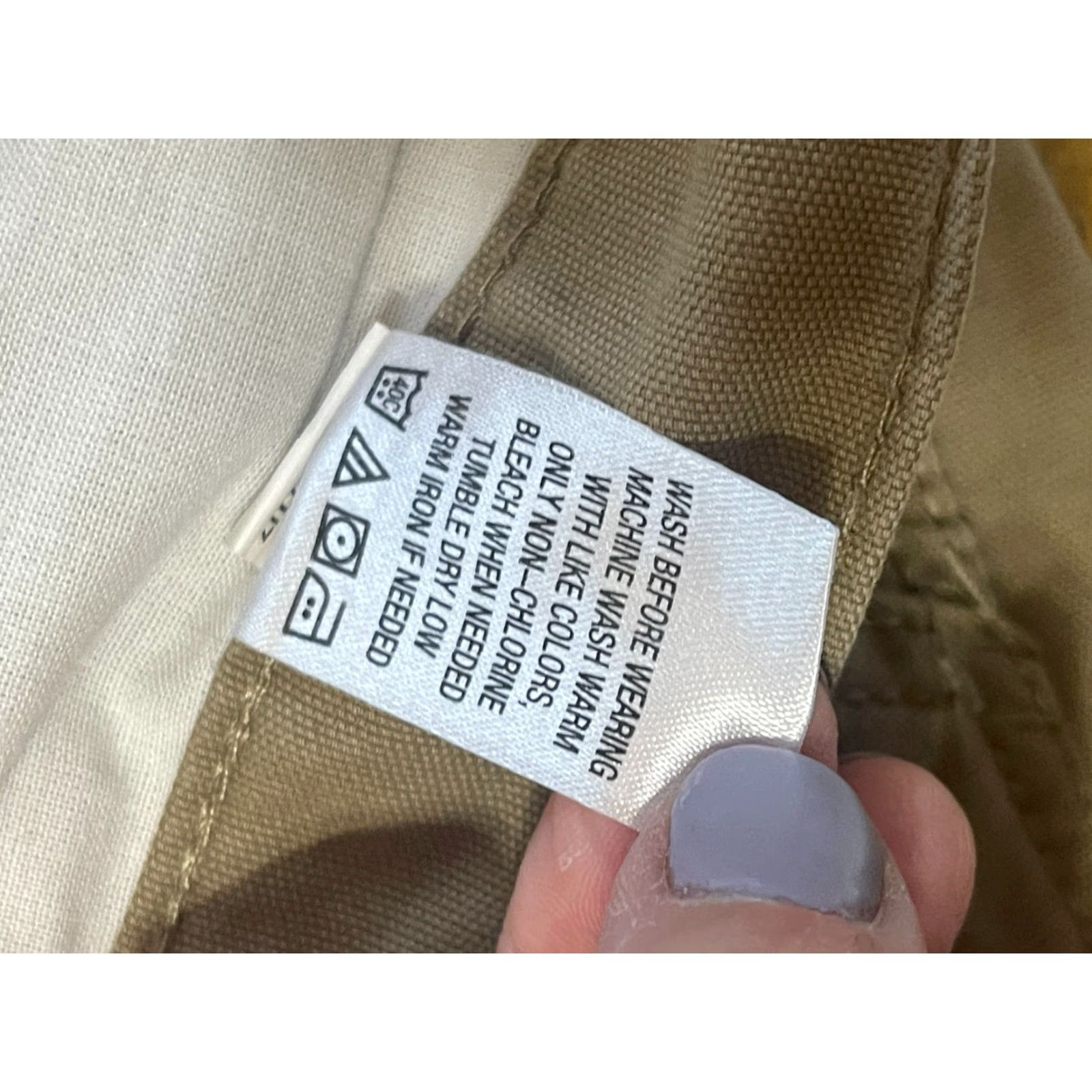 The Mountain Blue Mountain Pants Men Khaki Straight Leg 34x34 Beige Brown Casual Vintage? No 34" Inseam Regular Mens Pants Size US 34 / EU 50 - 5 Thumbnail