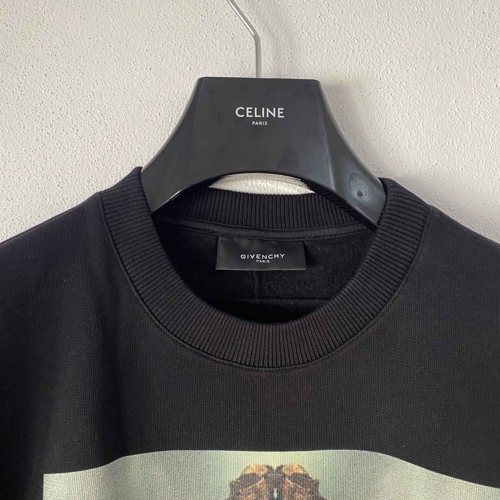 Givenchy Black Runway Masai Tribal Leader Oversized Sweatshirt Size US S / EU 44-46 / 1 - 6 Thumbnail