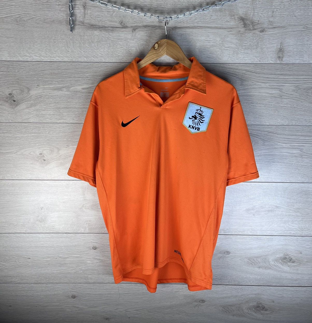 Nike Men's Netherlands Home football shirt 2006s Xl #2 Jaliens Size US L / EU 52-54 / 3 - 2 Thumbnail