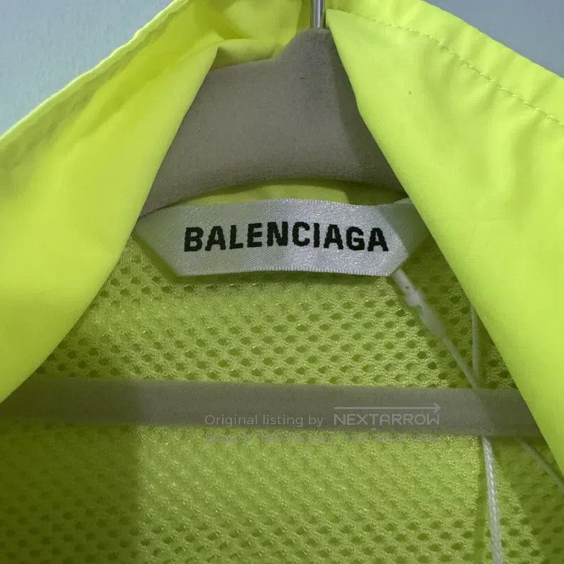 Balenciaga Balenciaga Neon Green Zip-Up Jacket Size XS / US 0-2 / IT 36-38 - 3 Thumbnail