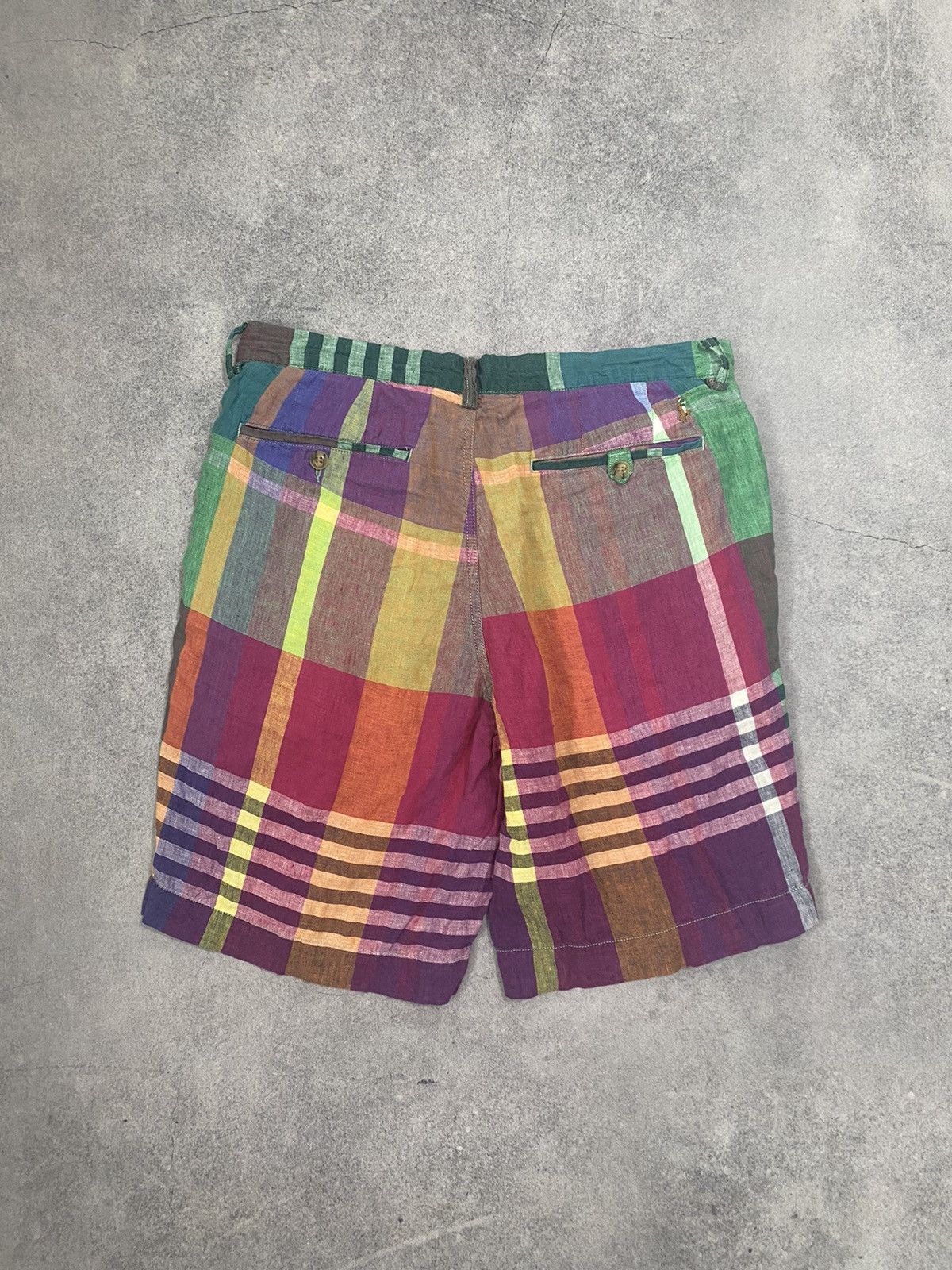 Polo Ralph Lauren Polo Ralph Lauren Classic Fit Linen Shorts Multicolor Size US 31 - 4 Thumbnail