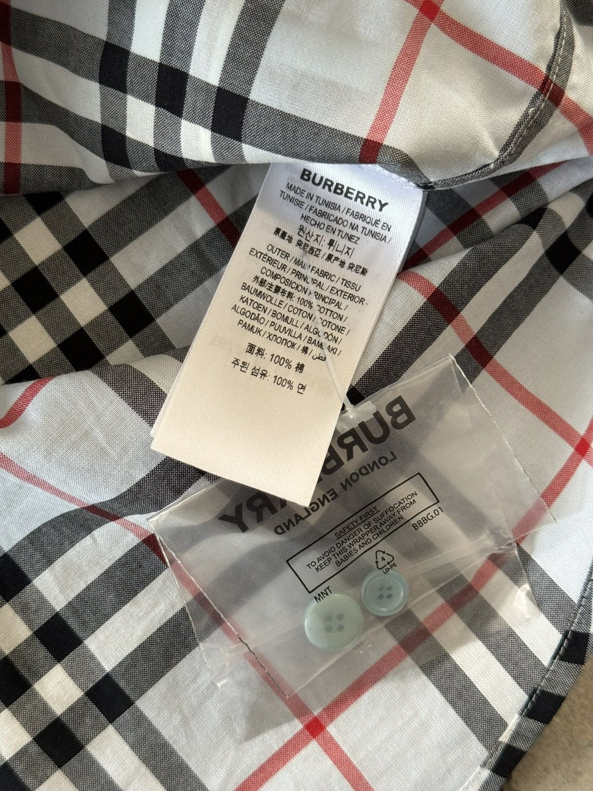 Burberry Burberry Sandor Button Up Shirt Long Sleeve Oversized Size US XS / EU 42 / 0 - 12 Thumbnail