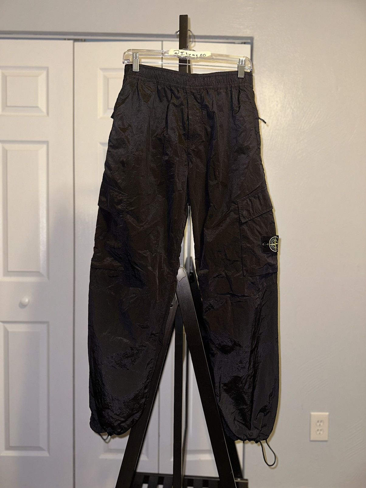 Stone Island Stone Island Black Nylon Cargo Pants Size US 30 / EU 46 - 2 Thumbnail